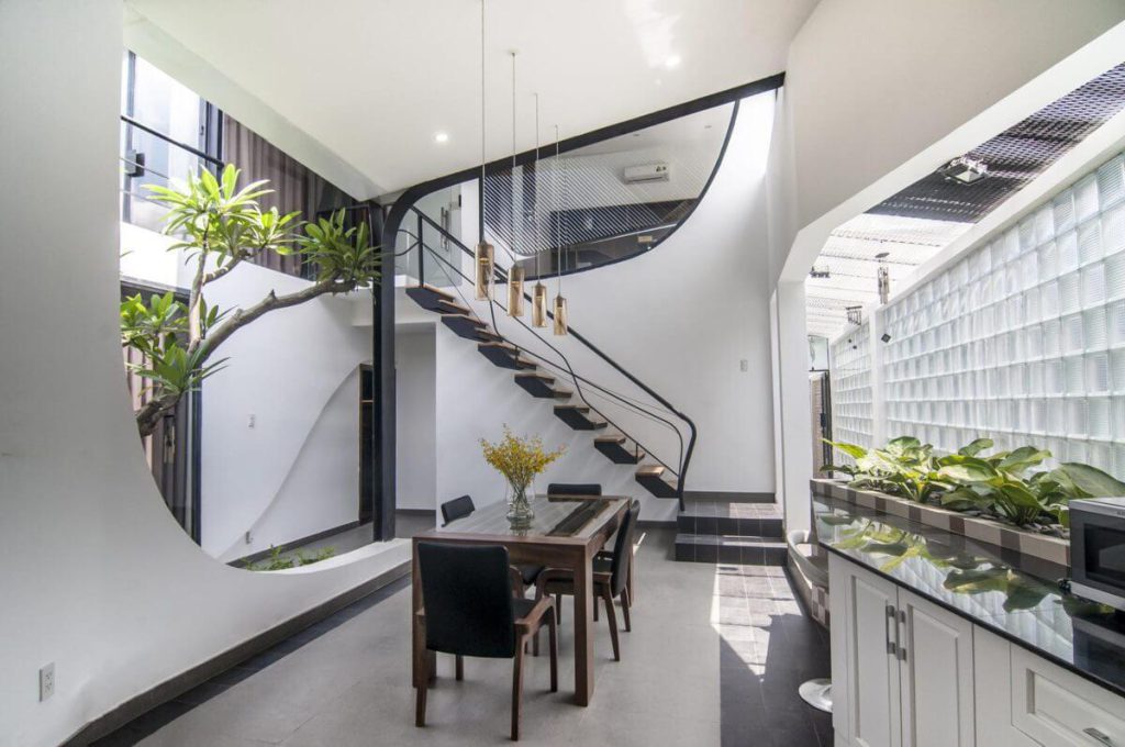 Bước 5 thiết kế giếng trời đẹp